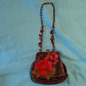 Liz Soto Handbag Beautiful Details 7”x6”